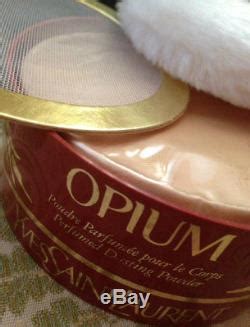 is opium body powder discontinued.